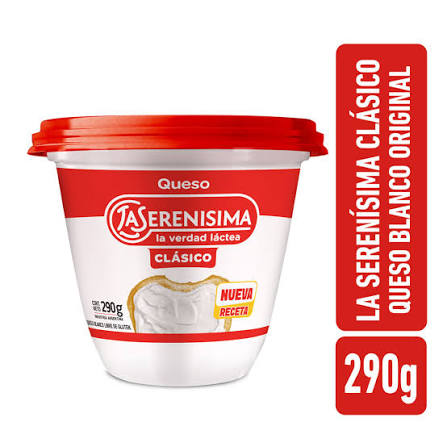 QUESO BLANCO CLASICO ENTERO LA SERENISIMA290gr